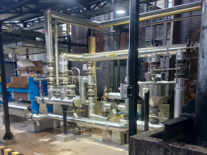 _tubulação de aço inoxidável - Repressu Caldeiraria